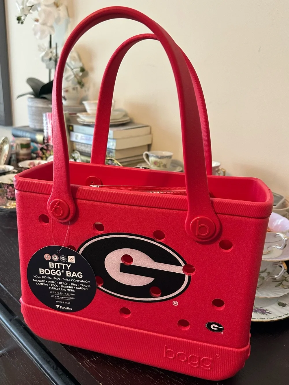 Bag Bitty Tote - Red Georgia Bulldogs